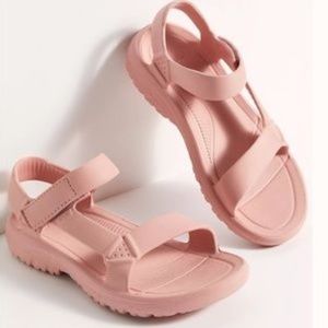 Teva Pink Sport Sandals with Adjustable Straps and Durable Sole